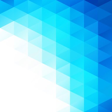 Mavi Izgara Mozaik Arkaplan, Yaratıcı Tasarım Şablonları