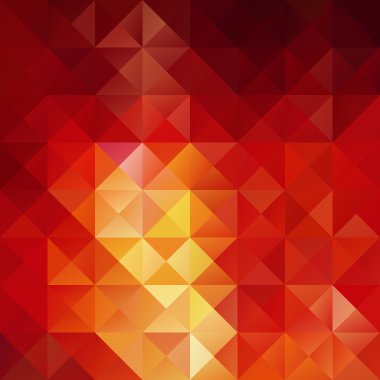 Kırmızı kılavuz Mozaik arka plan, yaratıcı tasarım şablonları