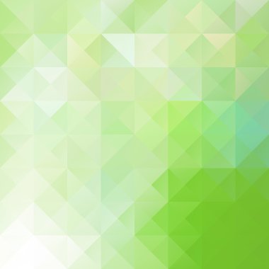 Yeşil Izgara Mozaik Arkaplan, Yaratıcı Tasarım Şablonları