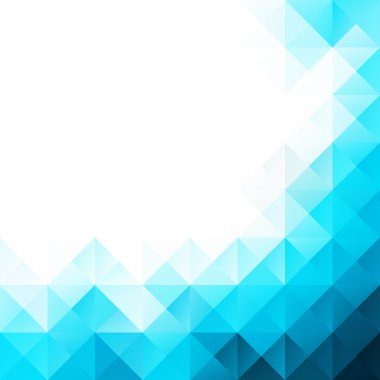 Mavi Izgara Mozaik Arkaplan, Yaratıcı Tasarım Şablonları