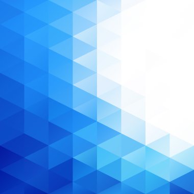 Mavi Izgara Mozaik Arkaplan, Yaratıcı Tasarım Şablonları