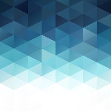 Mavi Izgara Mozaik Arkaplan, Yaratıcı Tasarım Şablonları