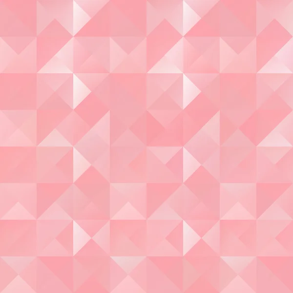 Pink Grid Mosaic Hintergrund, kreative Design-Vorlagen — Stockvektor