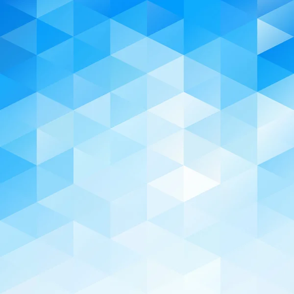 Mozaika modré mřížky pozadí, Creative Design šablony — Stockový vektor