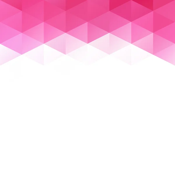 Pink Grid Mosaic fundo, modelos de design criativo — Vetor de Stock