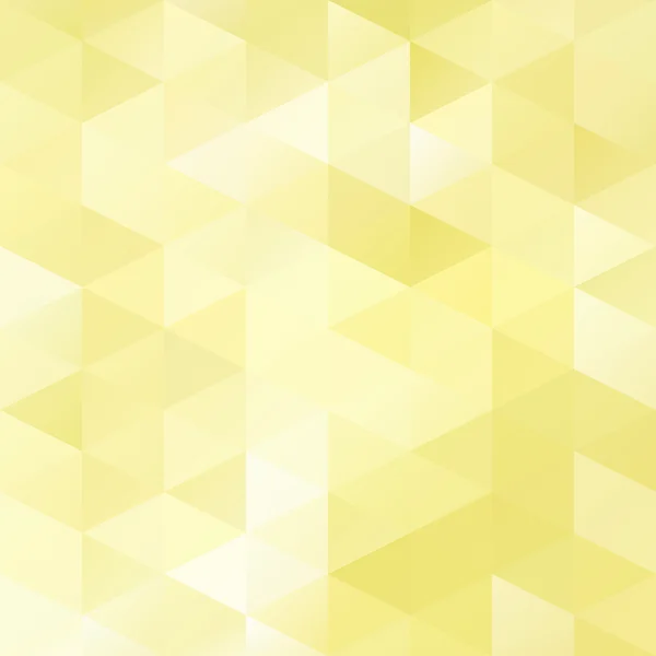 Yellow Grid Mosaic Background, Creative Design Template — 스톡 벡터