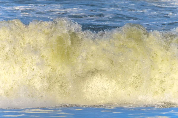 Хвилі Розбиваються Берег Краю Атлантичного Океану Біля Себла Олонн Франції — стокове фото