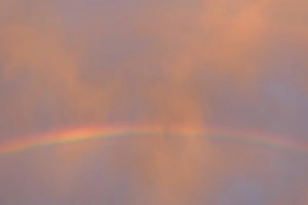 Regenbogenfarben Mit Sonnenuntergangslicht — Stockfoto