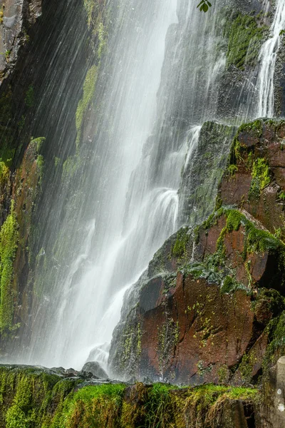 Cachoeira Nideck Uma Floresta Vosges França Início Primavera — Fotografia de Stock