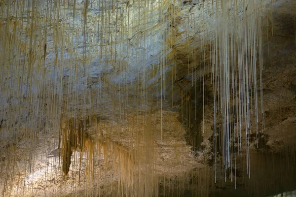 Grotten Van Choranche Vercors Bevatten Een Uitzonderlijk Lange Fistel Van — Stockfoto