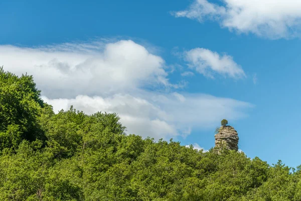 Vista Sulla Valle Jabron Nel Drome Provenzale Alpes Haute Provence — Foto Stock