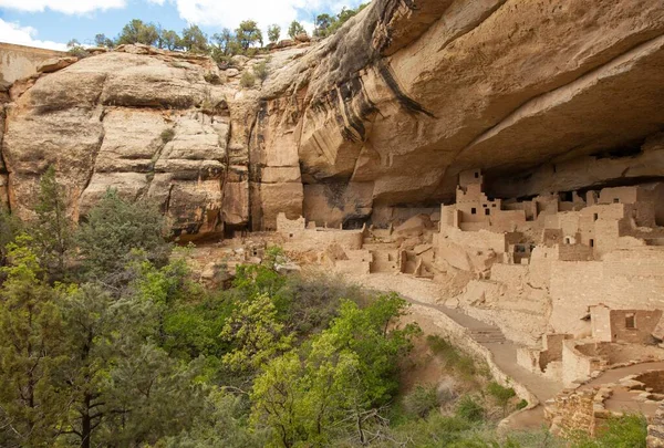 Cliff Palace Nel Parco Nazionale Mesa Verde Colorado — Foto Stock