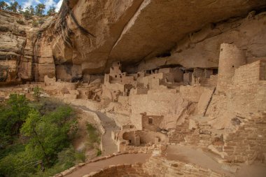 Cliff Palace in Mesa Verde National Park, Colorado clipart