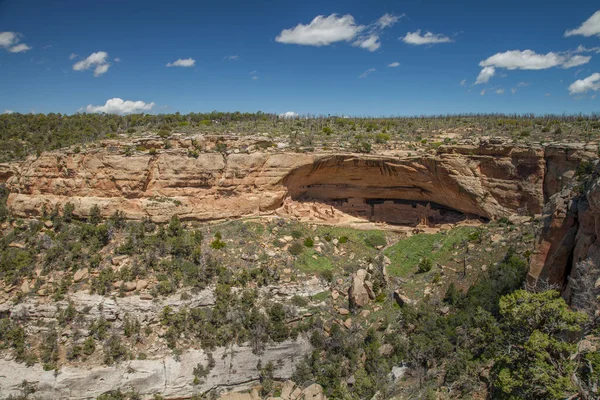 Long House Wetherill Mesa Національному Парку Меса Верде Колорадо — стокове фото