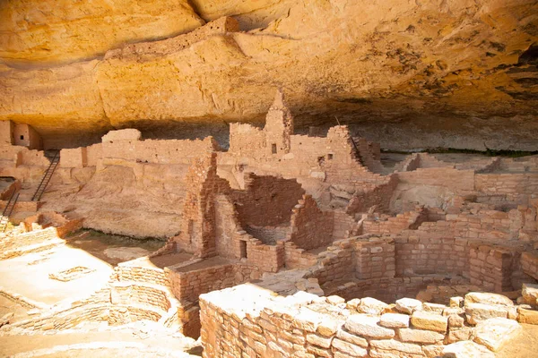 Lange Huis Mesa Verde National Park Colorado — Stockfoto