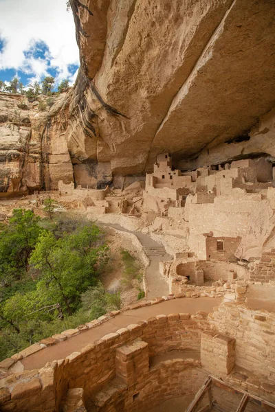 Cliff Palace Nel Parco Nazionale Mesa Verde Colorado — Foto Stock