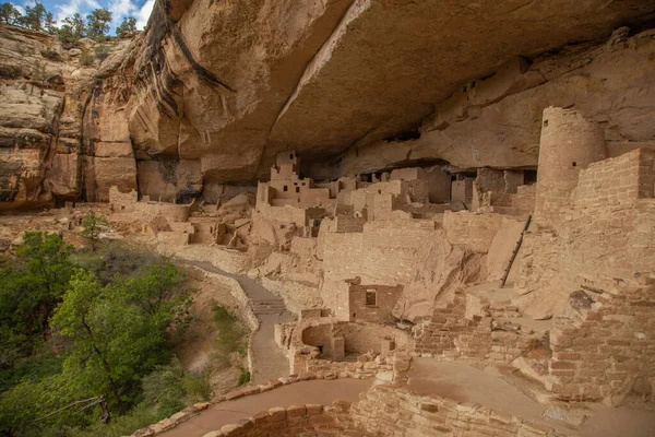 Cliff Palace Mesa Verde National Park Colorado Stock Photo