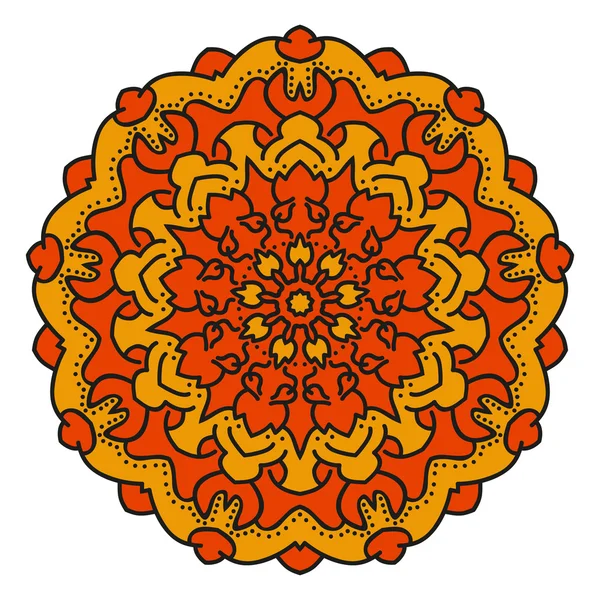 Renk vektör mandala.
