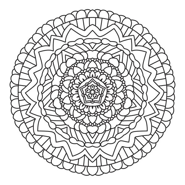 マンダラ 塗り絵ストックベクター ロイヤリティフリーマンダラ 塗り絵イラスト Depositphotos