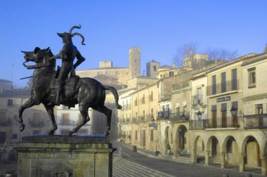 Plaza Mayor Trujillo, İspanya