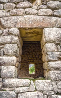 Inca şehir machu picchu (peru) 
