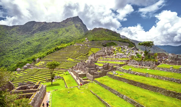 Inca ville Machu Picchu (Pérou) ) — Photo