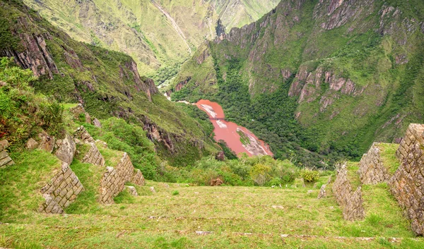 Miasto Inków machu picchu (peru) — Zdjęcie stockowe