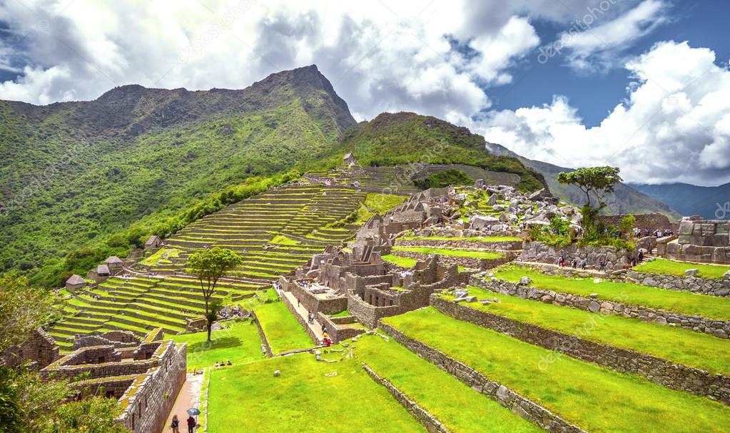 Inca city Machu Picchu (Peru) 