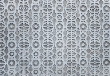 Mağribi desenli duvar dekorasyonu segovia İspanya 