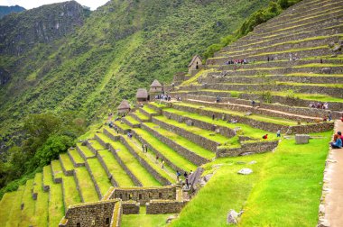 Inca şehir machu picchu (peru) 
