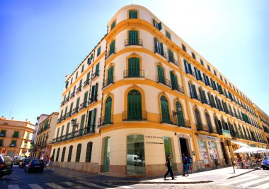 Malaga - 15 Mayıs: Pablo Picasso Fundation Birthplace Müzesi Ben