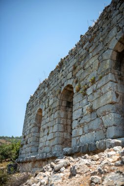 Kaunos Antik kenti (Türkiye harabelerde görünümünü) 