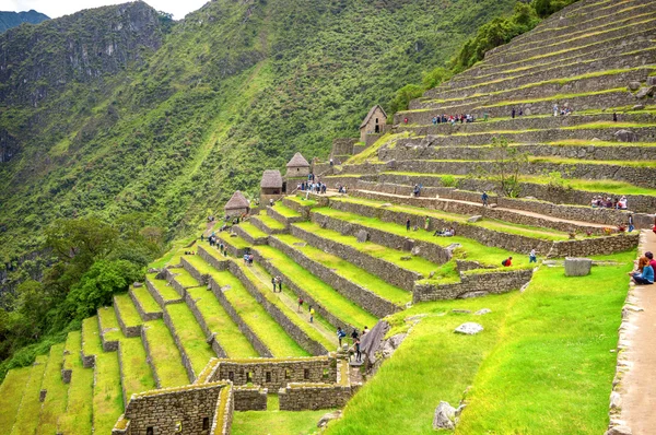 Incké město machu picchu (peru) — Stock fotografie