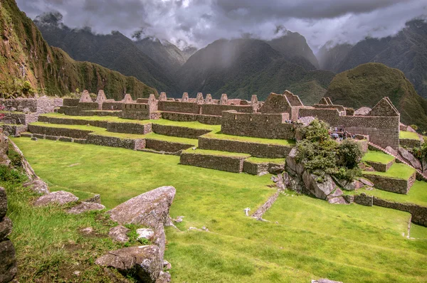 Cidade inca Machu Picchu (Peru) ) — Fotografia de Stock
