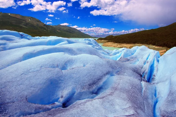 Obrázek byl zachycen v perito moreno glacier v Patagonii (argentin — Stock fotografie