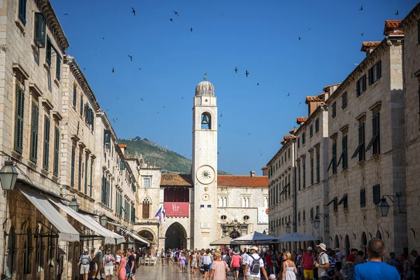 Street view of Dubrovnik, Croatia — Stock Photo, Image