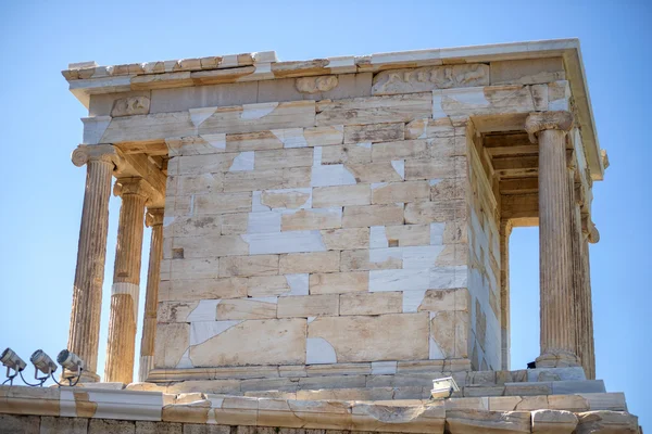 Akropolis tapınağında — Stok fotoğraf