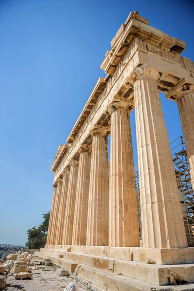 Parthenon on the Acropolis in Athens, Greece — Stock Photo, Image
