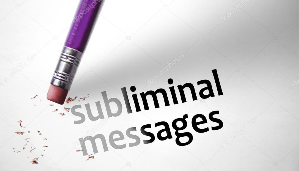 Eraser deleting the concept Subliminal Messages