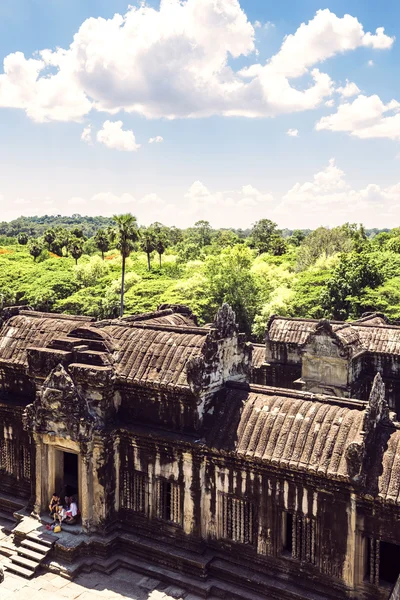 Angkor Wat Temple view, Siem Reap, Cambodge — Photo