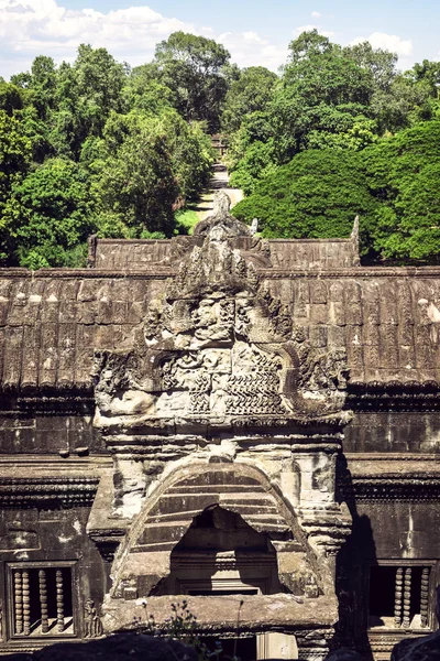 Angkor Wat Temple view, Siem Reap, Cambodge — Photo