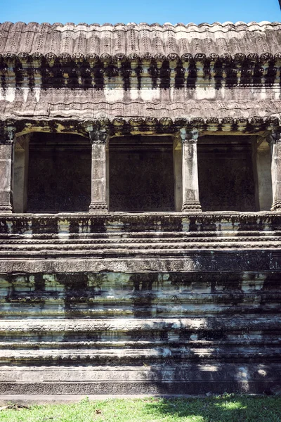 Angkor Wat Temple view, Siem Reap, Cambodge — Photo