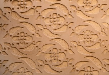 Mağribi desenli duvar dekorasyonu segovia İspanya 