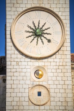 Dubrovnik, Hırvatistan'ın sokak görünümü