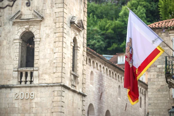 Ulica widok Kotor, Czarnogóra — Zdjęcie stockowe