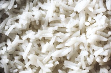 Pişmiş pirinç doku arka kapatmak