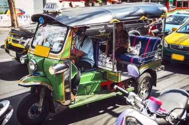 Bangkok, Tayland - 18 Haziran 2015: Ubiqu renkli örneği