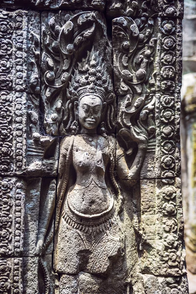 Angkor Thom Temple görünümü, Siem reap, Kamboçya