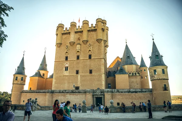 Ségovie, Espagne - 12 juillet 2014 : Autour du célèbre château — Photo