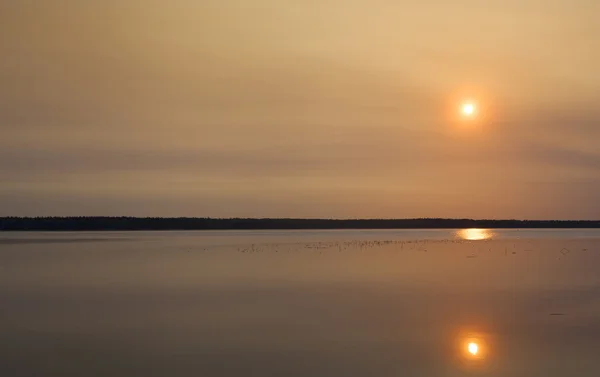 Colorful sunrise in Canada — Stock Photo, Image